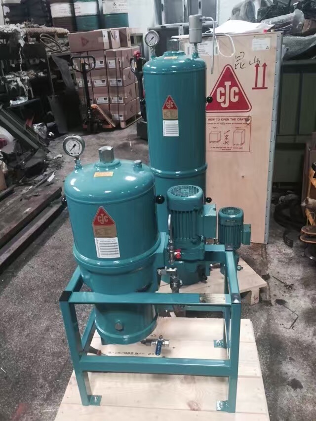 CJC滤油机现场安装