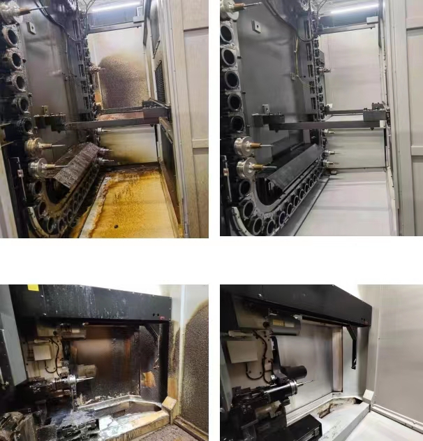 京荷工业设备清洗效果前后对比